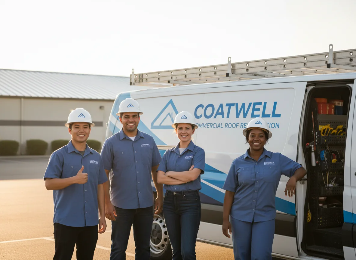 Commercial roof coating company in Perley, MN